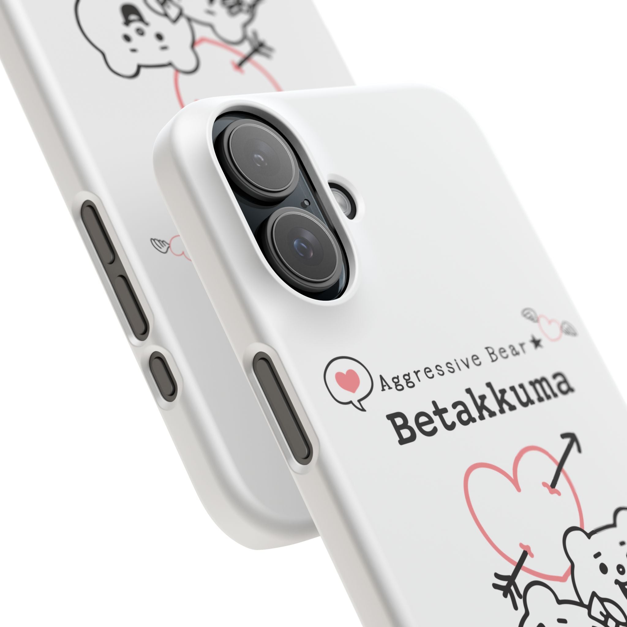 Betakkuma Arrow Heart Phone Case